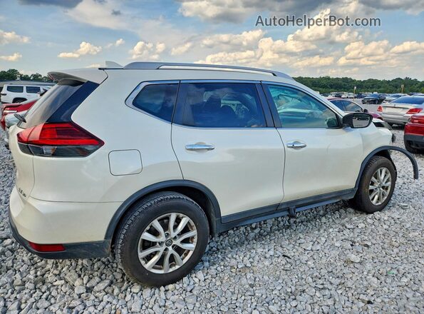 5N1AT2MV9HC796878 2017 NISSAN ROGUE Белый Задняя правая четверть