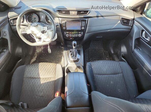 5N1AT2MV9HC797996 2017 NISSAN ROGUE Blue Vista del salpicadero