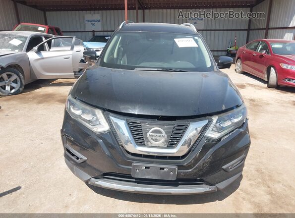 5N1AT2MV9HC879890 2017 NISSAN ROGUE Black Вид щитка приладів