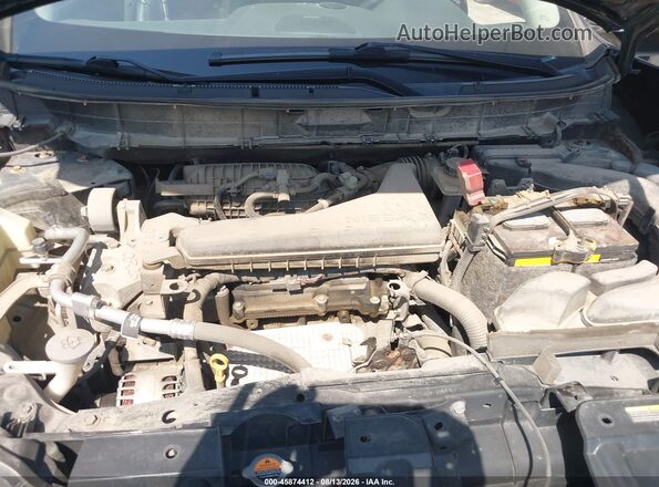 5N1AT2MV9HC879890 2017 NISSAN ROGUE Black Вид ззаду