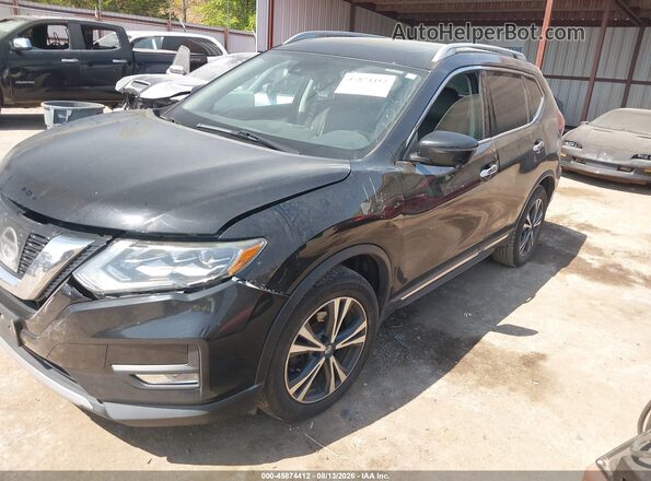 5N1AT2MV9HC879890 2017 NISSAN ROGUE Black Передня ліва чверть