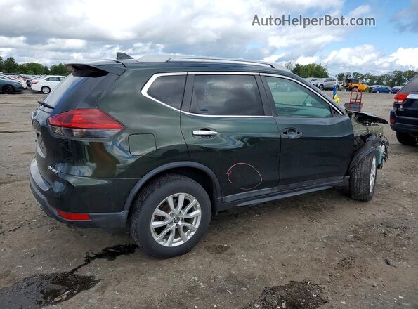 5N1AT2MV9JC704626 2018 NISSAN ROGUE Green Tył prawy