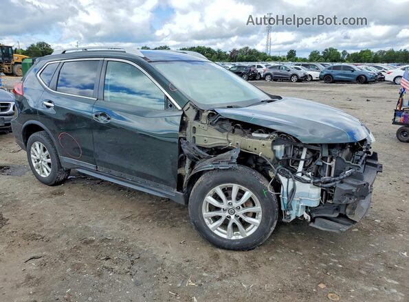 5N1AT2MV9JC704626 2018 NISSAN ROGUE Green Przód prawy