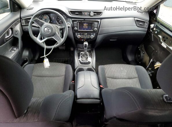 5N1AT2MV9JC704626 2018 NISSAN ROGUE Green Widok deski rozdzielczej
