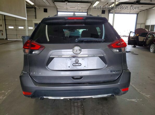5N1AT2MV9JC760341 2018 NISSAN ROGUE Gray Rear view