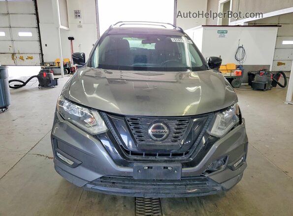 5N1AT2MV9JC760341 2018 NISSAN ROGUE Gray Front view