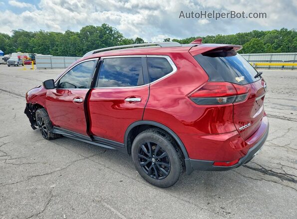 5N1AT2MV9JC826225 2018 NISSAN ROGUE Red Tył lewy