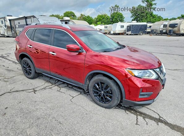 5N1AT2MV9JC826225 2018 NISSAN ROGUE Red Przód prawy