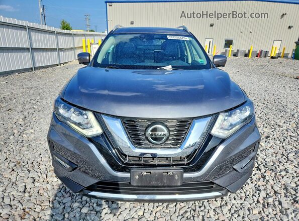 5N1AT2MV9KC762981 2019 NISSAN ROGUE Gray Widok z przodu