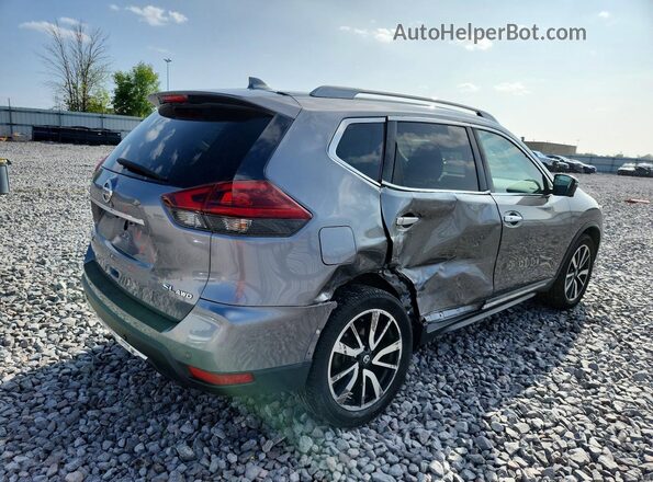 5N1AT2MV9KC762981 2019 NISSAN ROGUE Gray Tył prawy