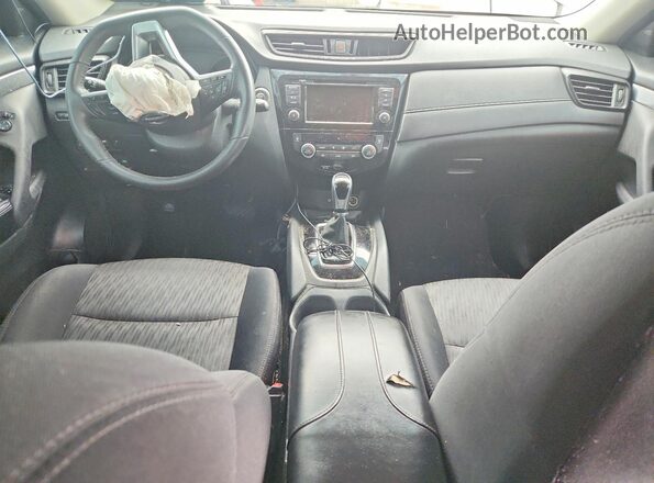 5N1AT2MV9KC769235 2019 NISSAN ROGUE Silver Widok deski rozdzielczej