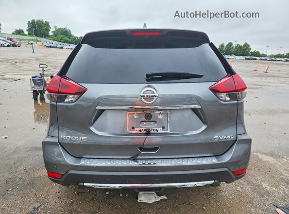5N1AT2MV9KC769235 2019 NISSAN ROGUE Silver Widok z tyłu