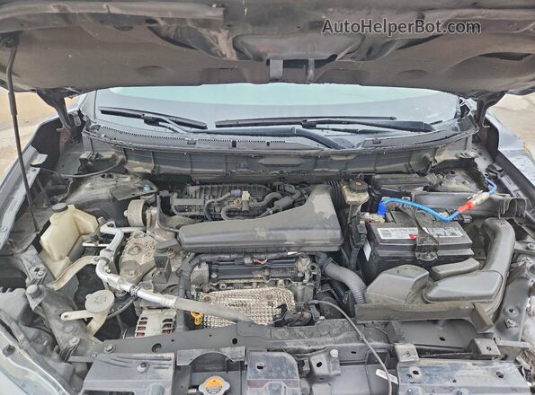 5N1AT2MV9KC769235 2019 NISSAN ROGUE Silver Widok komory silnika