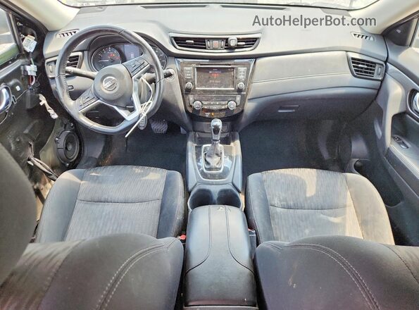 5N1AT2MV9KC770756 2019 NISSAN ROGUE Black წინა პანელის ხედი