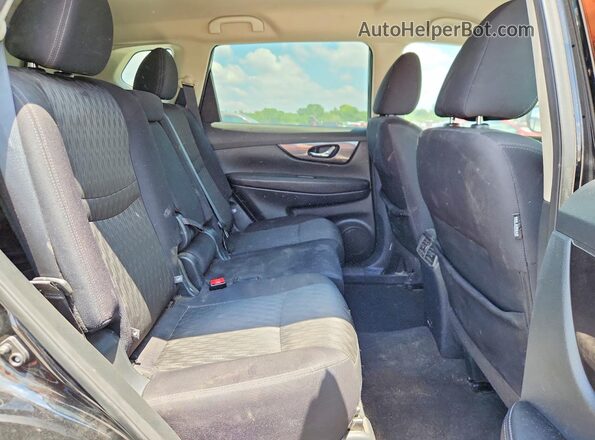 5N1AT2MV9KC770756 2019 NISSAN ROGUE Black უკანა სალონის ხედი