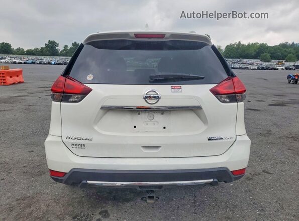 5N1AT2MV9KC813718 2019 NISSAN ROGUE White Widok z tyłu