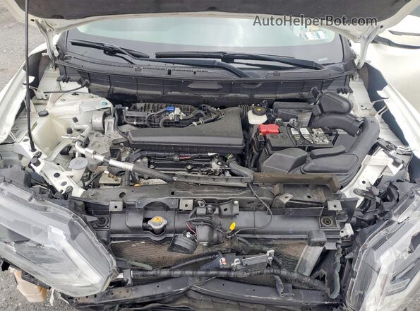 5N1AT2MV9KC813718 2019 NISSAN ROGUE White Widok komory silnika