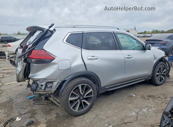 5N1AT2MV9KC823407 2019 NISSAN ROGUE Silver Задня права чверть
