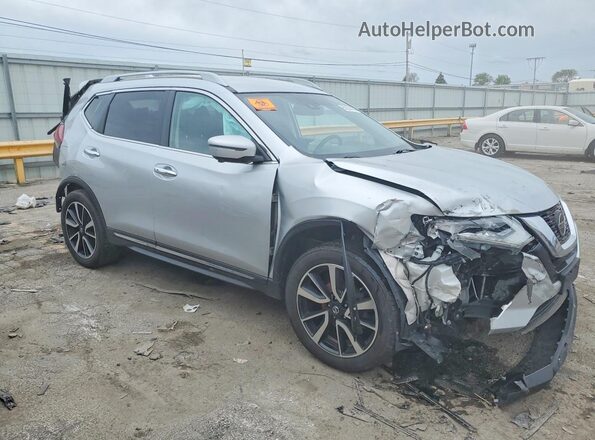 5N1AT2MV9KC823407 2019 NISSAN ROGUE Silver Передня права чверть