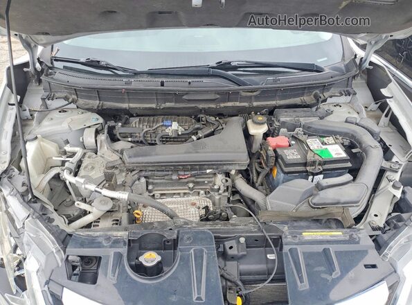 5N1AT2MV9KC823407 2019 NISSAN ROGUE Silver Вид підкапотного простору