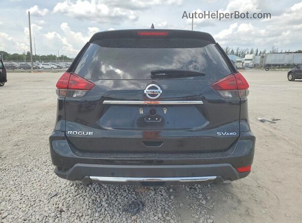 5N1AT2MV9KC831121 2019 NISSAN ROGUE Black უკანა ხედი