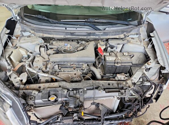 5N1AT2MV9LC709179 2020 NISSAN ROGUE Серебряный Вид подкапотного пространства