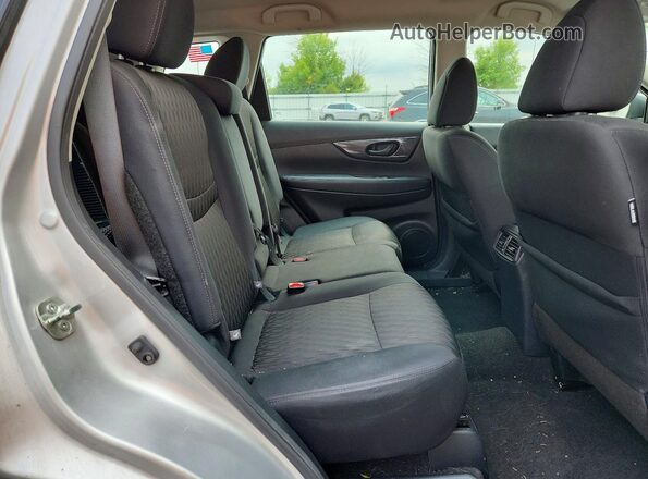 5N1AT2MV9LC733157 2020 NISSAN ROGUE Silver უკანა სალონის ხედი