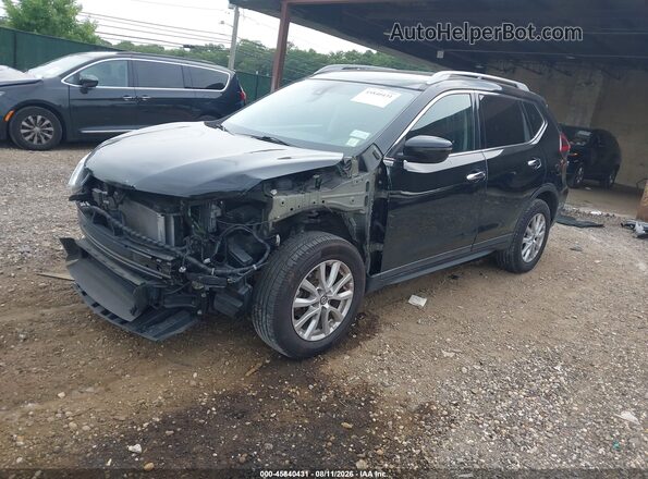 5N1AT2MV9LC748371 2020 NISSAN ROGUE Черный Передняя левая четверть