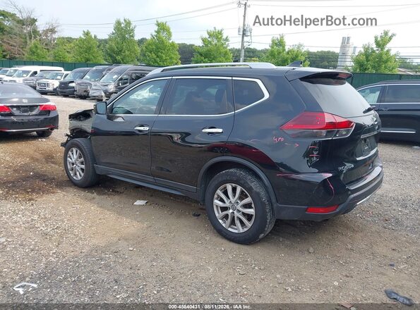 5N1AT2MV9LC748371 2020 NISSAN ROGUE Черный Задняя левая четверть