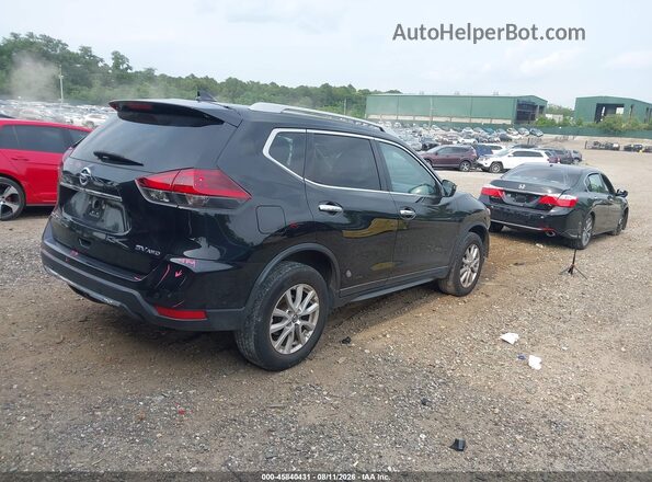 5N1AT2MV9LC748371 2020 NISSAN ROGUE Черный Задняя правая четверть