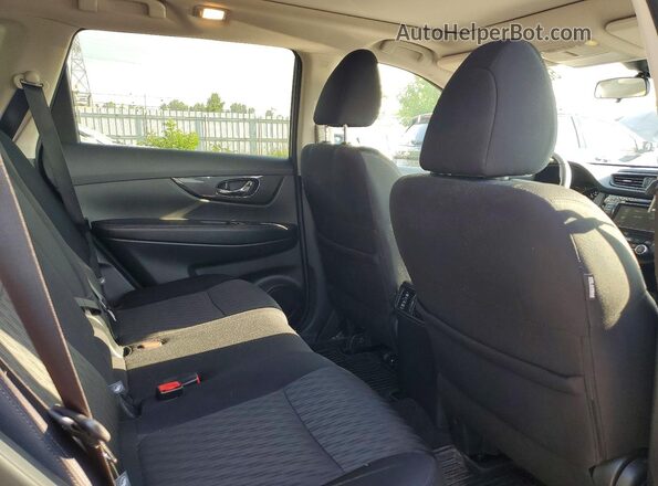 5N1AT2MV9LC756101 2020 NISSAN ROGUE Charcoal Rear interior view