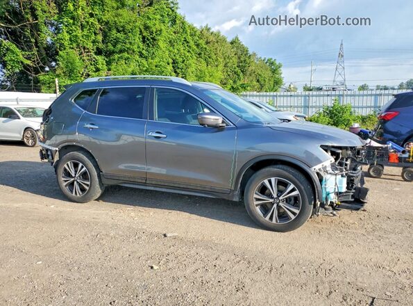 5N1AT2MV9LC756101 2020 NISSAN ROGUE Charcoal Front right