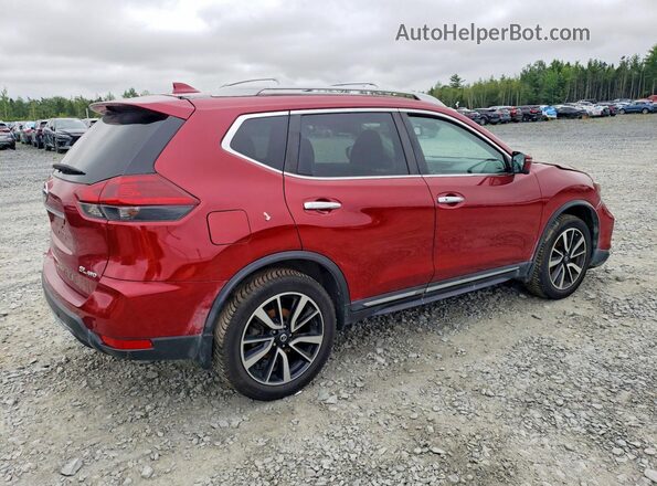 5N1AT2MV9LC773657 2020 NISSAN ROGUE Red Trasero derecho