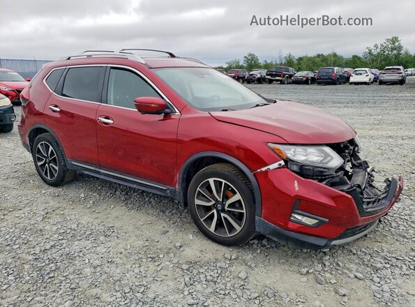 5N1AT2MV9LC773657 2020 NISSAN ROGUE Red Delantero derecho
