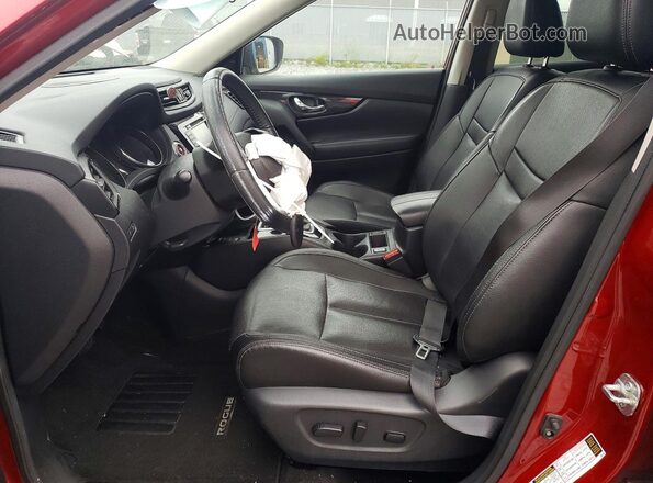 5N1AT2MV9LC773657 2020 NISSAN ROGUE Red Vista interior delantera