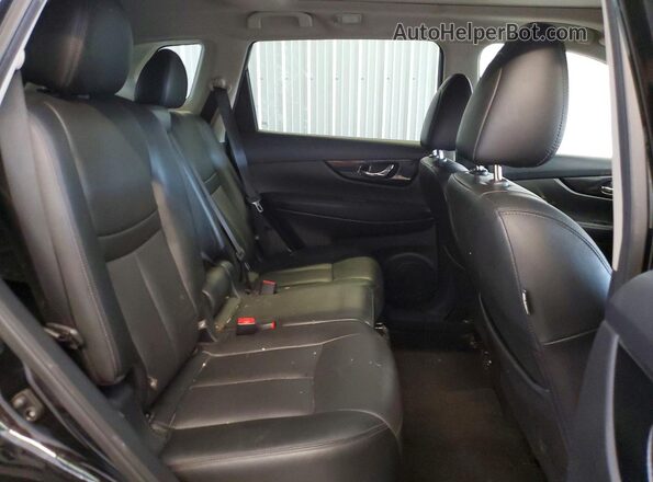 5N1AT2MV9LC796680 2020 NISSAN ROGUE Black Հետևի նստատեղերի տեսք