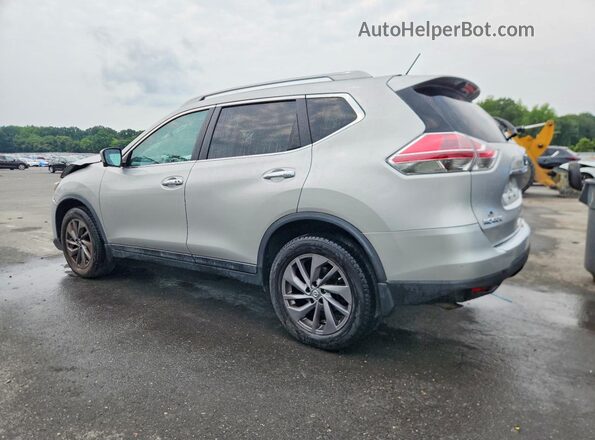 5N1AT2MVXGC750605 2016 NISSAN ROGUE Silver Tył lewy