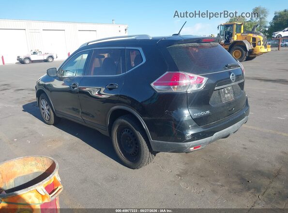 5N1AT2MVXGC752788 2016 NISSAN ROGUE Black უკანა მარცხენა