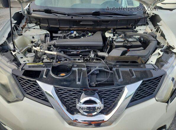 5N1AT2MVXGC770577 2016 NISSAN ROGUE White Սալոնի հետևի տեսք