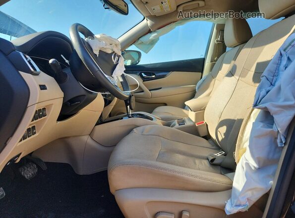 5N1AT2MVXGC797889 2016 NISSAN ROGUE Black Vista interior delantera