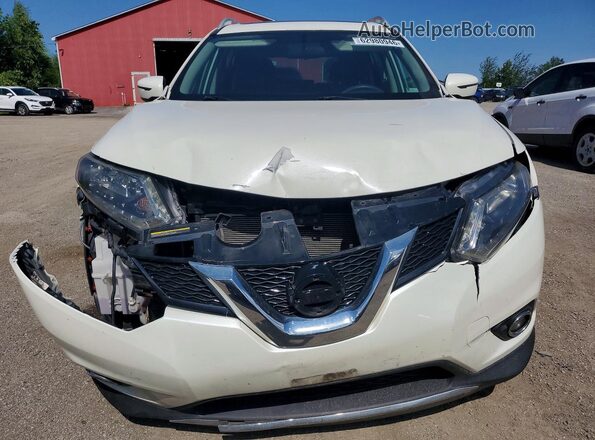 5N1AT2MVXGC804307 2016 NISSAN ROGUE White Widok z przodu