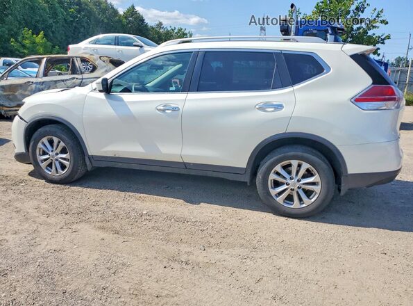 5N1AT2MVXGC804307 2016 NISSAN ROGUE White Tył lewy