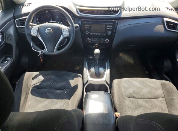 5N1AT2MVXGC804307 2016 NISSAN ROGUE White Widok deski rozdzielczej