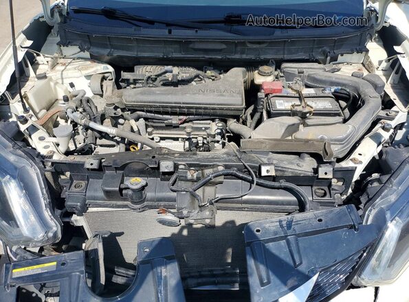 5N1AT2MVXGC804307 2016 NISSAN ROGUE White Widok komory silnika