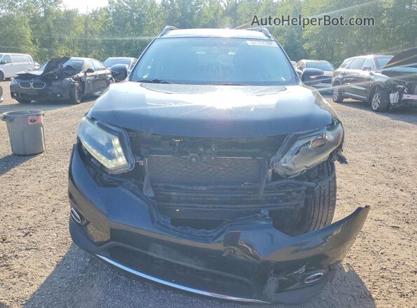 5N1AT2MVXGC838084 2016 NISSAN ROGUE Black Вид спереду