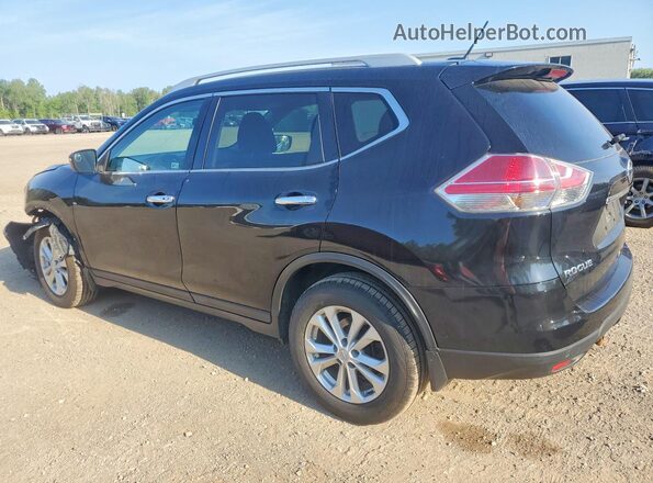5N1AT2MVXGC838084 2016 NISSAN ROGUE Black Задня ліва чверть