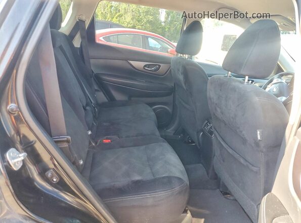 5N1AT2MVXGC838084 2016 NISSAN ROGUE Black Вид задньої частини салону