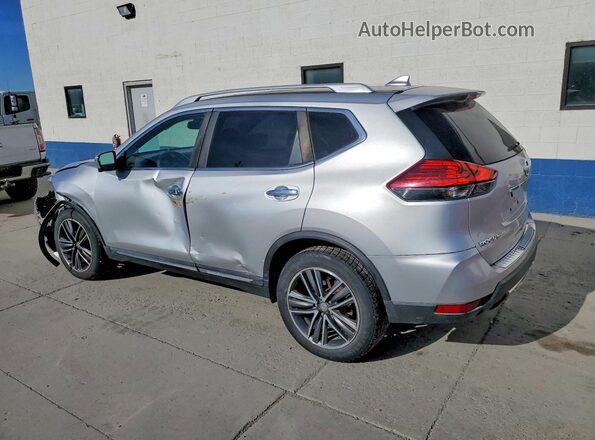 5N1AT2MVXHC756647 2017 NISSAN ROGUE Silver Задня ліва чверть