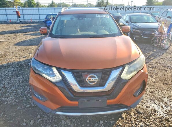 5N1AT2MVXHC790832 2017 NISSAN ROGUE Orange Вид спереду