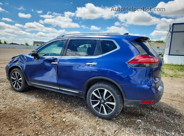 5N1AT2MVXHC790944 2017 NISSAN ROGUE Blue Հետևի ձախ